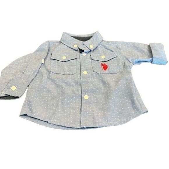 Ralph Lauren baby button up shirts 6-9M - Picture 6 of 6